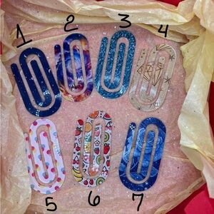 Colorful Oversized Paper Clips